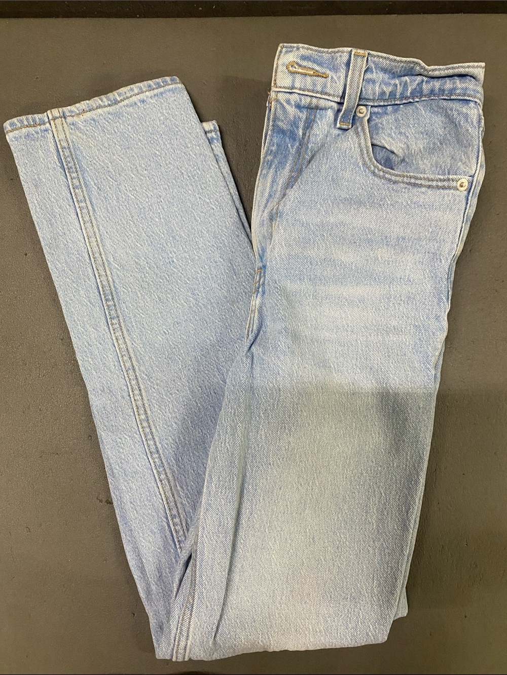 Levi's Light Blue Women's 70s Straight Leg Jeans